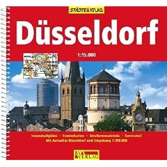RV St�dteatlas D�sseldorf 1 : 15.000