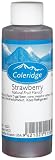 Coleridge Natural Fruit Flavor, Strawberry, 4-Ounce Bottles (Pack of 3)