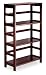 Winsome 92425 Espresso Beechwood Shelf 3-sect Wide