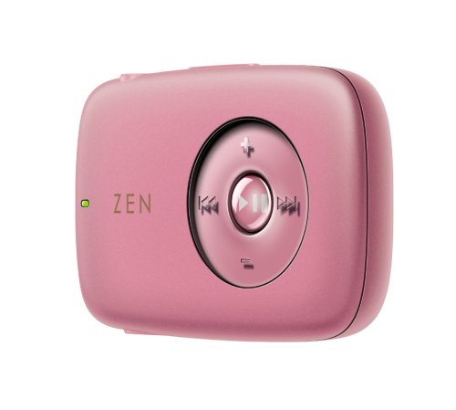 CREATIVE メモリプレーヤー ZEN STONE 2GB スピーカー内蔵モデル ピンク ZN-STK2G-PK