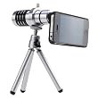 12x Telephoto Manual Focus Telescope Phone Camera Lens For Apple iPhone 4 iPhone 4s