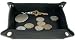Black Leather Travel Change Tray