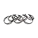 1 Inch Hard Headband Chain Design Plastic Hair Band with Teeth