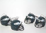 Philadelphia Eagles NFL Mini Helmet Ornaments 4 Pack