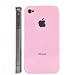 Pink Replicase Hard Crystal Air Jacket Case for AT&T iPhone 4 4G 16GB 32GB GSM