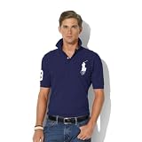 「ラルフローレン（RALPH LAUREN）メンズビッグポニーポロシャツ (M, ネイビー)」の画像