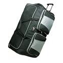 Compass Extra Large 34 Inch Wheeled Holdall - Grey/Black