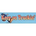 R Crumb - Keep On Truckin Decal - Sticker