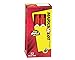 Marks-A-Lot Large Chisel Tip Permanent Marker, Red, 12 Pack (08887)