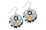 Georgia Tech Yellowjackets Capiz Double Shell Earrings