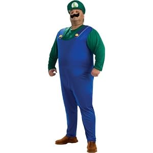 Rubie?s Costume Co Super Mario Brothers Luigi Costume