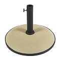 Concrete Umbrella Base - Beige