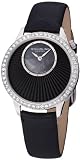Stuhrling Original Women's 336.12151Set Vogue Audrey Radiant Swiss Quartz Black Mother-Of-Pearl Dial Watch Set