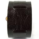FOSSIL 'WATCH-BAR' Lederarmband (dunkelbraun) JR9703