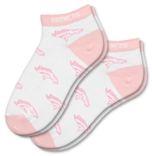 Denver Broncos Women's Pink Socks (2-pack)