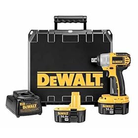 DEWALT DW055K-2 Heavy Duty 14.4-Volt Ni-Cad 1/2-Inch Cordless Impact Wrench
