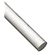 6061 Aluminum Round Rod, Unpolished (Mill) Finish, Extruded, T6511 Temper, Standard Tolerance, Inch, Meets ASTM B221
