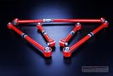 Godspeed Ae86 Sr5 Gts 4age 4a Rear Suspension Adjustable 4 Links+lateral Arm 5pcs Set