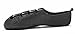 Ryan and Odonnell Girls Soft Gel Black Leather Irish Dance Pumps - With Free Drawstring Bag -