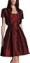 Eliza J Women's Taffeta Party Dress,Burgundy,12