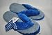 Los Angeles dodgers Team plush soft Flip Flop Thong size large Slippers