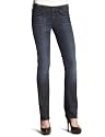 7 For All Mankind Women's Straight Leg Jean in Los Angeles Dark