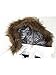 Alipolo Women's Winter Plus Size Hooded Fur Collar Thick Padded Jacket