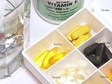 ‘Vitamin Box With Assorted Vitamin Supplements’ Wall Decal – 24″W x 18″H Removable Graphic