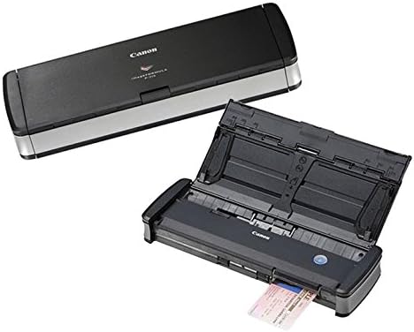 Canon imageFORMULA P-215II Scan-tini Sheetfed Scanner - 600 dpi Optical - 24-bit Color - 8-bit Grayscale - 15 - 10 - USB