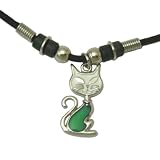 Mood Pendant Necklace - Cat