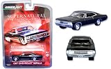 SUPERNATURAL DIE-CAST 1967 BLACK CHEVY IMPALA METALLICAR LICENSED DIE-CAST REPLICA