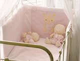 Pink Crib-Cradle Bedding Set, Baby Tuc Tuc Collection