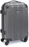 Kenneth Cole Reaction Luggage Check It Out Carry on, Charcoal, One Size