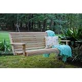 4 Ft Cypress Rolled Porch Swing