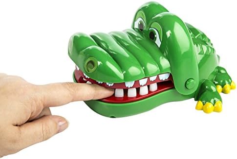 Crocodile Dentist - A Grouchy Friend with a Grievous Toothache - 1 to 4 Players - Ages 3 and Up