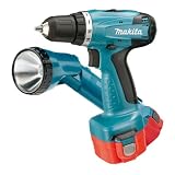 Makita 6271 DWALE Akku-Bohrschrauber 12 V + Akku-Lampe