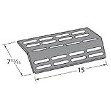 Music City Metals 90161 Porcelain Steel Heat Plate Replacement for Gas Grill Model Sams Members Mark Regal 04CLP