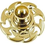 Q Parts Metal Series Straplock Gold Fire Wheel