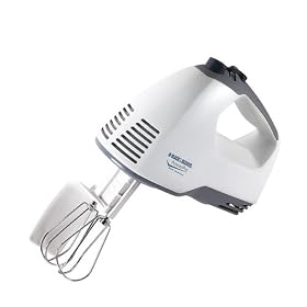 Black and Decker MX250 Power Pro Hand Mixer, White by Black & Decker