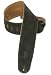 Levy's Leathers Suede Leather Bass Strap,Dark Green