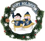 St. Louis Rams Team Snowman Wreath