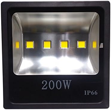 LED Flood Light 200W,Warm white, High Power Wall Wash Garden Outdoor Lighting Waterproof LED Floodlight,Warm White Led flood lighting,3000K,Security Lights (200W Warm White Light)