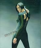 CHARLIZE THERON AEON FLUX PORTRAIT GENUINE OIL PAINTING ON CANVAS 20X24X3/4