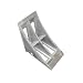 IWI 60-7202 CC-07 Aluminum Century Wheel Chock, 6-1/4" Width x 9" Height, 10" Base