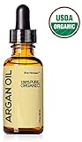 Organic ARGAN Oil 30ml - Naturally Rich in Anti-Aging VITAMIN E - 100% Pure & Certified - SEE RESULTS OR MONEY-BACK - For NATURAL Face Moisturizing, Hair Treatment, Skin & Nail Care