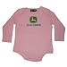 John Deere Newborn and Infant Logo Onesie Pink