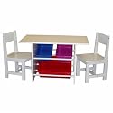 RiverRidge Kids Activity Table w/2 Stools