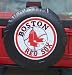 Sporting Goods : Boston Red Sox MLB Spare Tire Cover by Fremont Die (Black)
