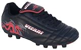 Vizari Dragon Youth Soccer Cleats 92984 BLACK/WHITE LOGO/RED/GREY DRAGON GRAPHIC 5