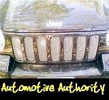 Jeep Liberty Chrome Mesh Grille Insert 02-04